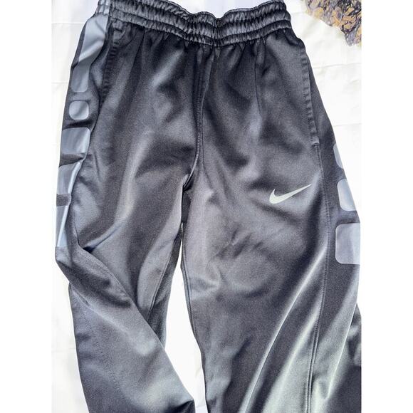NIKE ELITE THERMAFIT SWEATPANTS SIZE small S black - Picture 2 of 5